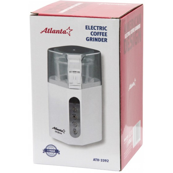 Кофемолка Atlanta ATH-3392 (белый)
