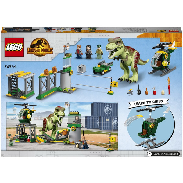Конструктор LEGO Jurassic World 76944 Побег тираннозавра