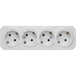 Розетка Leiden Electric Bailly 806009 (белый)