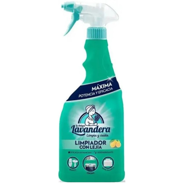 Чистящее средство La Antigua Lavandera с хлором и ароматом лимона 750 мл