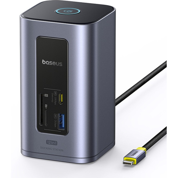 Док-станция Baseus Spacemate Series 12-in-1 Docking Station B00568103813-00