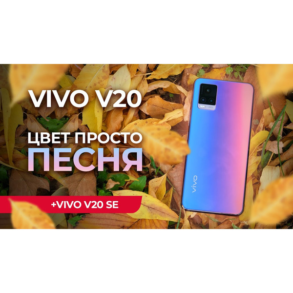 Смартфон vivo V20 SE 8Gb/128Gb графитовый черный