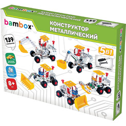 Металлический конструктор BamBox Строительная техника 5в1 666370 (139эл)