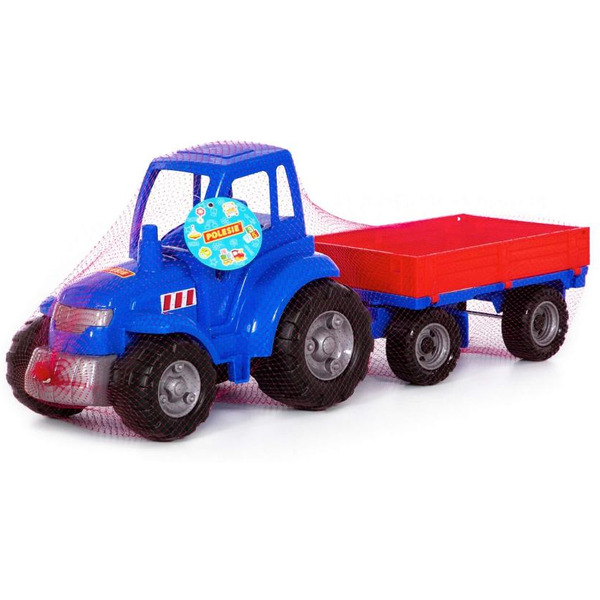 Трактор с прицепом Полесье Чемпион(синий) 84743