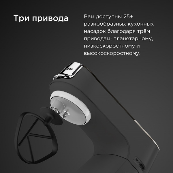 Кухонная машина Kenwood Titanium Chef Baker L (KVC65.001WH)