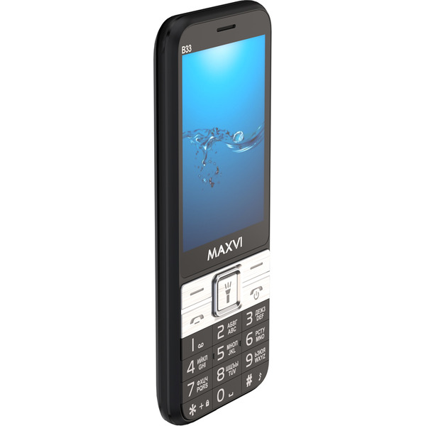 Мобильный телефон Maxvi B33 (черный)