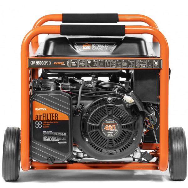 Бензиновый генератор Daewoo Power GDA 9500DPE-3