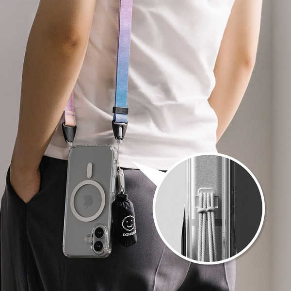 Чехол RINGKE FUSION MAGNETIC MAGSAFE для IPHONE 16 CLEAR