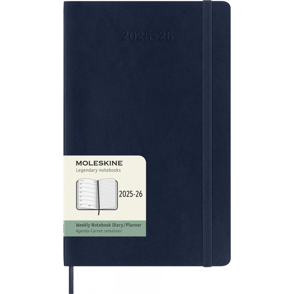 Еженедельник Moleskine Academic Soft WKNT DSB2018WN3 (синий)