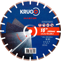 Отрезной диск алмазный Krugo Master 81124000322