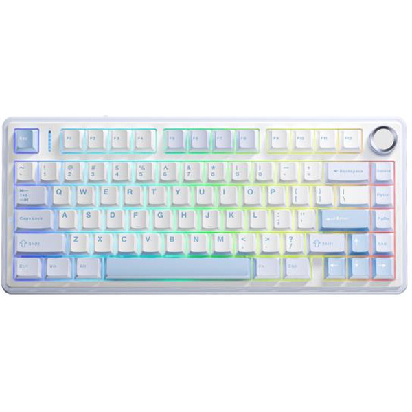 Клавиатура AULA F75 Blue-White-Purple Reaper Switches