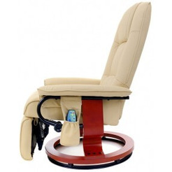 Кресло электрическое вибромассажное CALVIANO 2160 (бежевый)