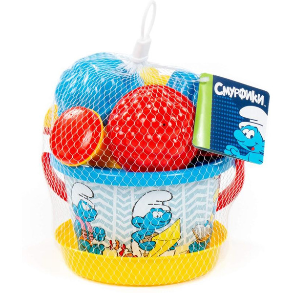 Набор игрушек для песочницы Полесье Смурфики-5 №3 65292