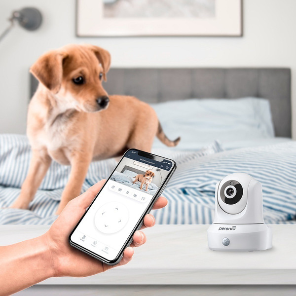Поворотная Wi-Fi-камера Perenio PEIRC01