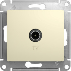 Розетка телевизионная Systeme Electric Glossa GSL000293