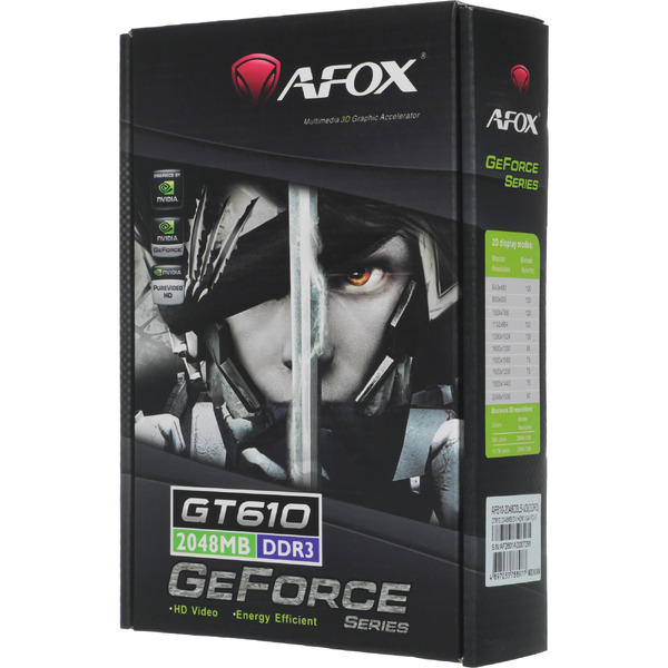 Видеокарта Afox AF610-2048D3L5-V3