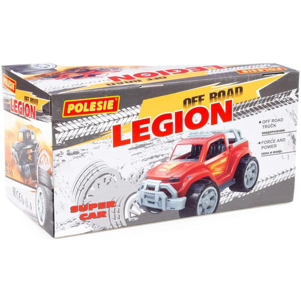 Автомобиль Полесье Легион №2 (красный) 84095