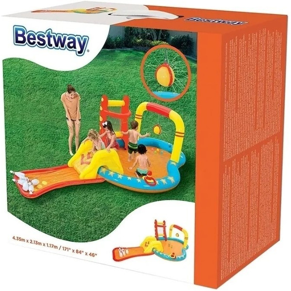 Водный игровой центр Bestway Маленькие чемпионы 53068 (435x213x117 см)