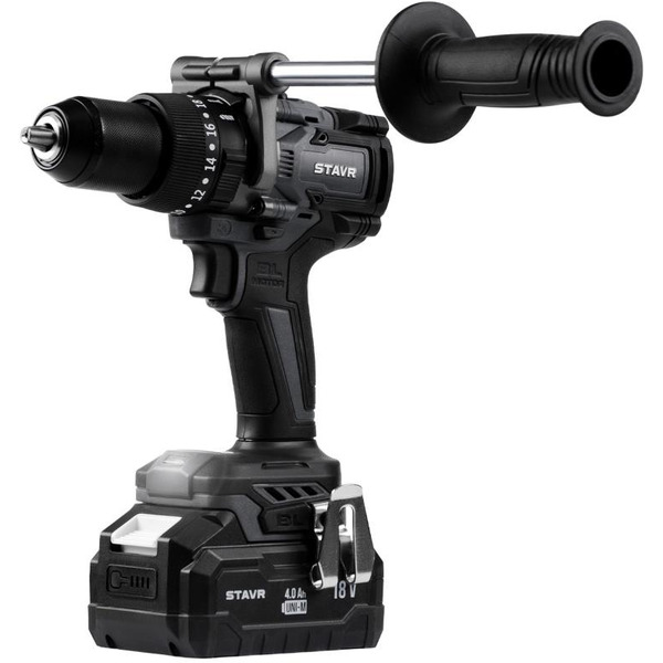 Ударная дрель-шуруповерт STAVR SHD 18BLHD-2K
