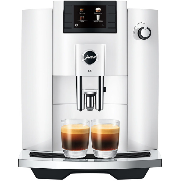 Кофемашина JURA E6 Piano White