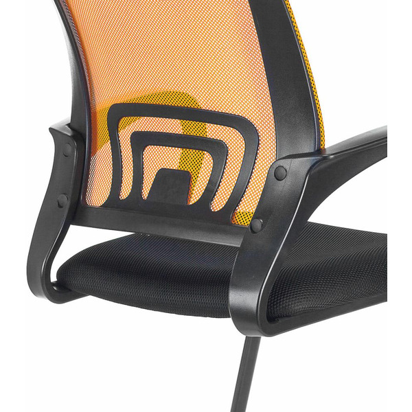 Стул Brabix Fly CF-100 (оранжевый/черный)