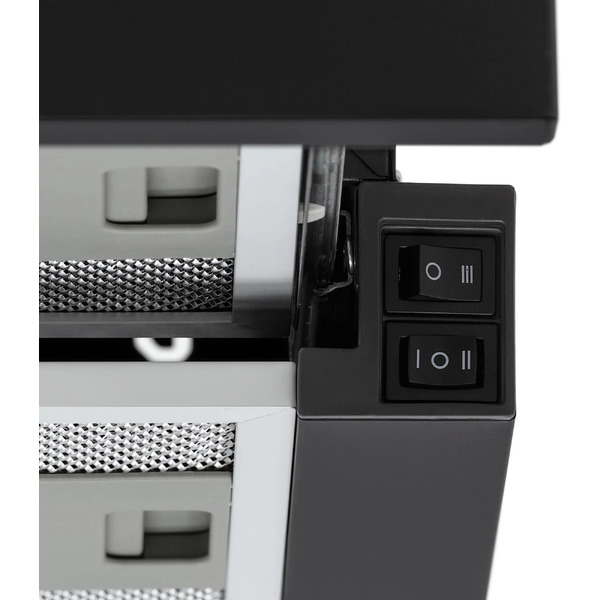 Вытяжка KRONA KAMILLA T 600 BLACK (1 мотор)