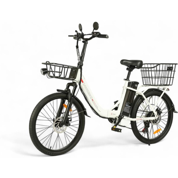 Электровелосипед SAMEBIKE City Master MY-E04 (белый)