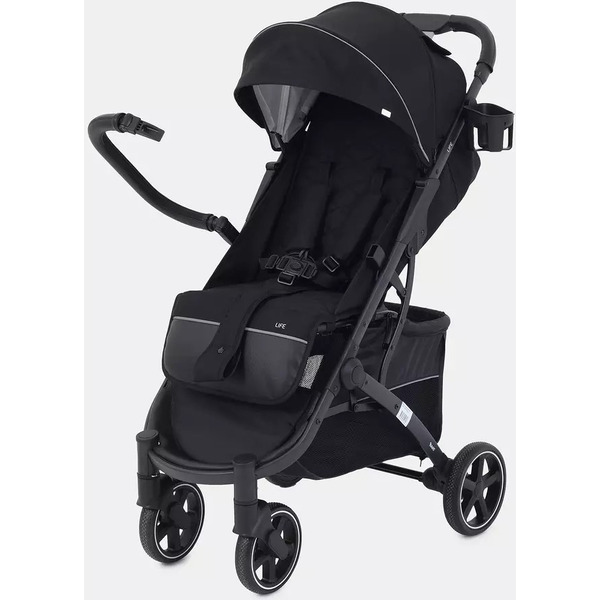 Детская прогулочная коляска Rant Life RA104 (черный)