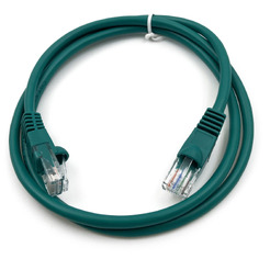 Патч-корд Buro UTP-5E-1M-GR