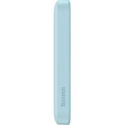 Внешний аккумулятор Baseus Magnetic Wireless PPCX020003 6000mAh (голубой)