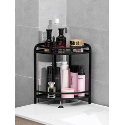 Органайзер для косметики угловой Happy Home HH-035 (черный)