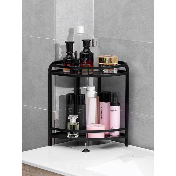 Органайзер для косметики угловой Happy Home HH-035 (черный)