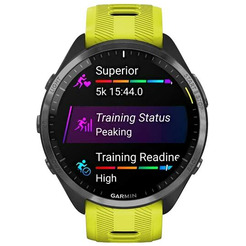 Умные часы Garmin Forerunner 965 (черный/желтый)