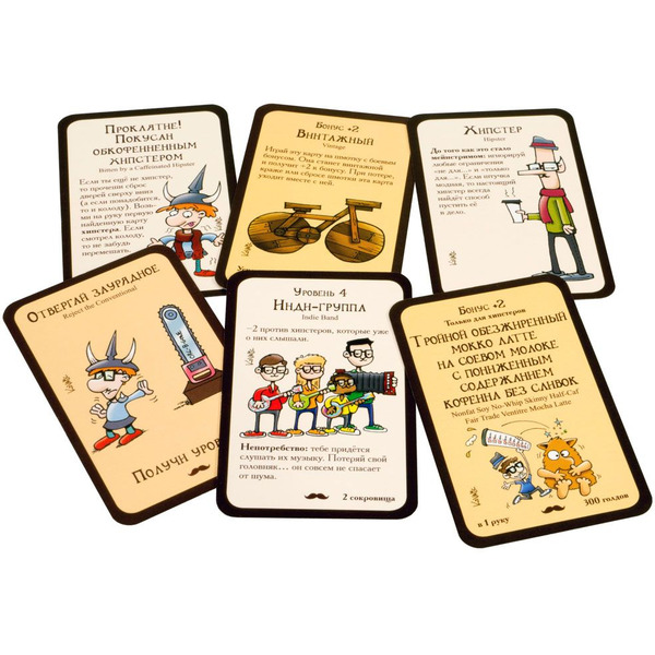 Настольная игра Hobby World Манчкин : Хипстеры 1722