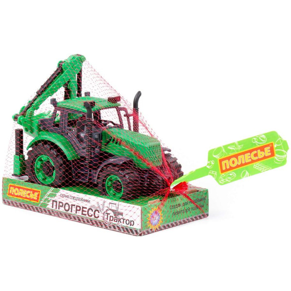 Экскаватор Полесье 94612 Прогресс (зелёный)