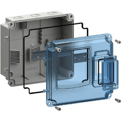 Корпус пластиковый IEK KREPTA 5 ЩУРн-П 1/3 IP66 PC MSP1-N-03-55