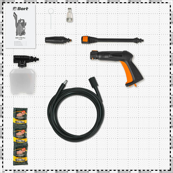 Мойка высокого давления Bort BHR-1700-Pro (93416305)