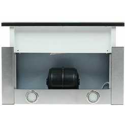 Вытяжка Elikor Интегра Glass 60Н-400-В2Д 940982 (нержавеющая сталь/черное стекло)