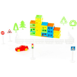 Конструктор Полесье 56221 Построй свой город