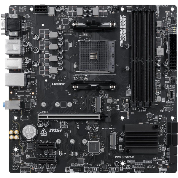 Материнская плата MSI Pro B550M-P