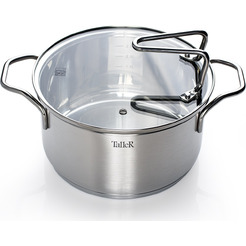 TR-17258 Кастрюля с крышкой 5.0л Taller