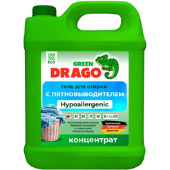 Гель для стирки Green Drago ECO с пятновыводителем, 5 л