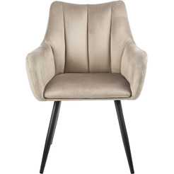 Стул Arvento Мадрид G062-14 (бежевый/черный)