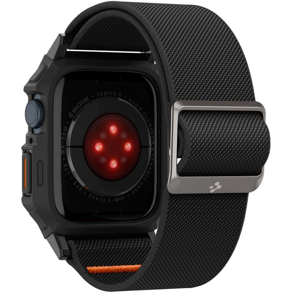 Ремешок с чехлом SPIGEN LITE FIT PRO для APPLE WATCHMATTE BLACK ACS07103