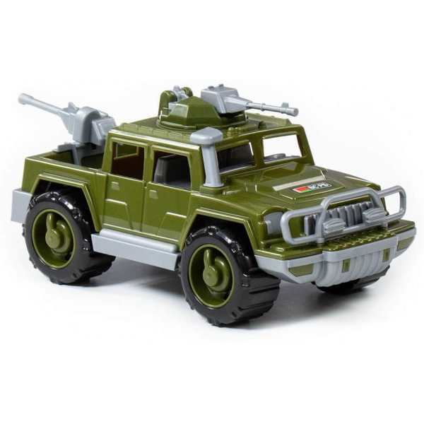 Автомобиль-пикап военный Полесье Разведчик с 2-мя пулемётами 79169