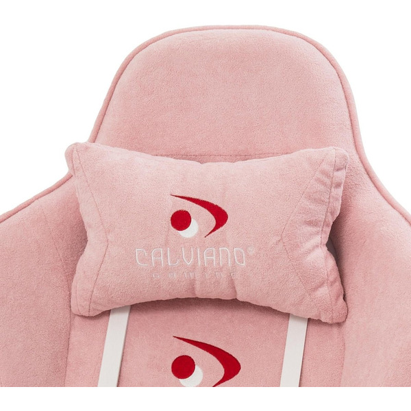 Вибромассажное кресло Calviano Amarone (pink plush)