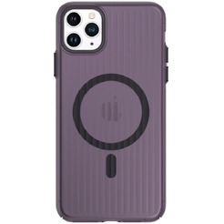 Задняя накладка CASE Translucent Strip Apple iPhone 11 Pro Max (черный)