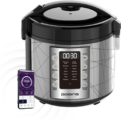 Мультиварка Polaris PMC 5020 Wi-Fi IQ Home (серебристый)