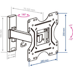 Кронштейн Kromax OPTIMA-213