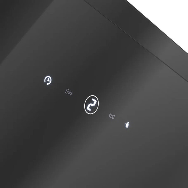 Кухонная вытяжка FABER TOCCO BK 50 черный/черное стекло 330.0702.952